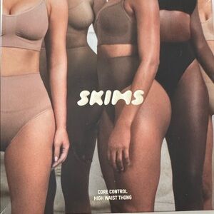 SKIMS core control high waist thong